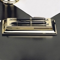 EL Casco M655 L luxe pennenbak 23 krt Gold plated