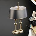 EL Casco M665 L luxe bureaulamp Gold plated