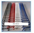 Draadkam metaal 4.8 mm (3:1) 34-rings 100 stuks ( kleuren )
